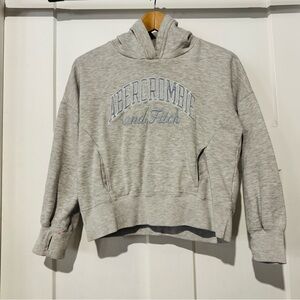Abercrombie Kids girl Light Gray Hoodie